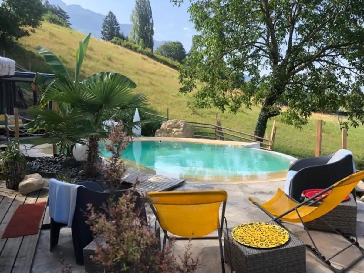 A La Marc'Quize Chambres D'Hotes, Petit Dejeuner Compris, Avec Piscine A Debordement En Exterieur, Bain Nordique A 38 Degres En Prestation Supplement Sur Reservation Horaire Anticipee 1 Place De Parking Gratuite Sur Place Mouxy Extérieur photo